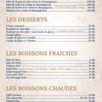 Menu Le filet du pêcheur Safi September 2023 001812-972400
